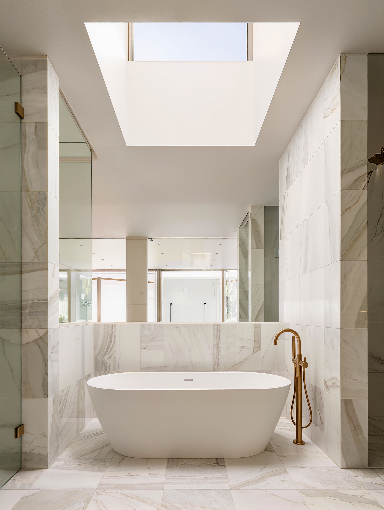 Freestanding tub installation