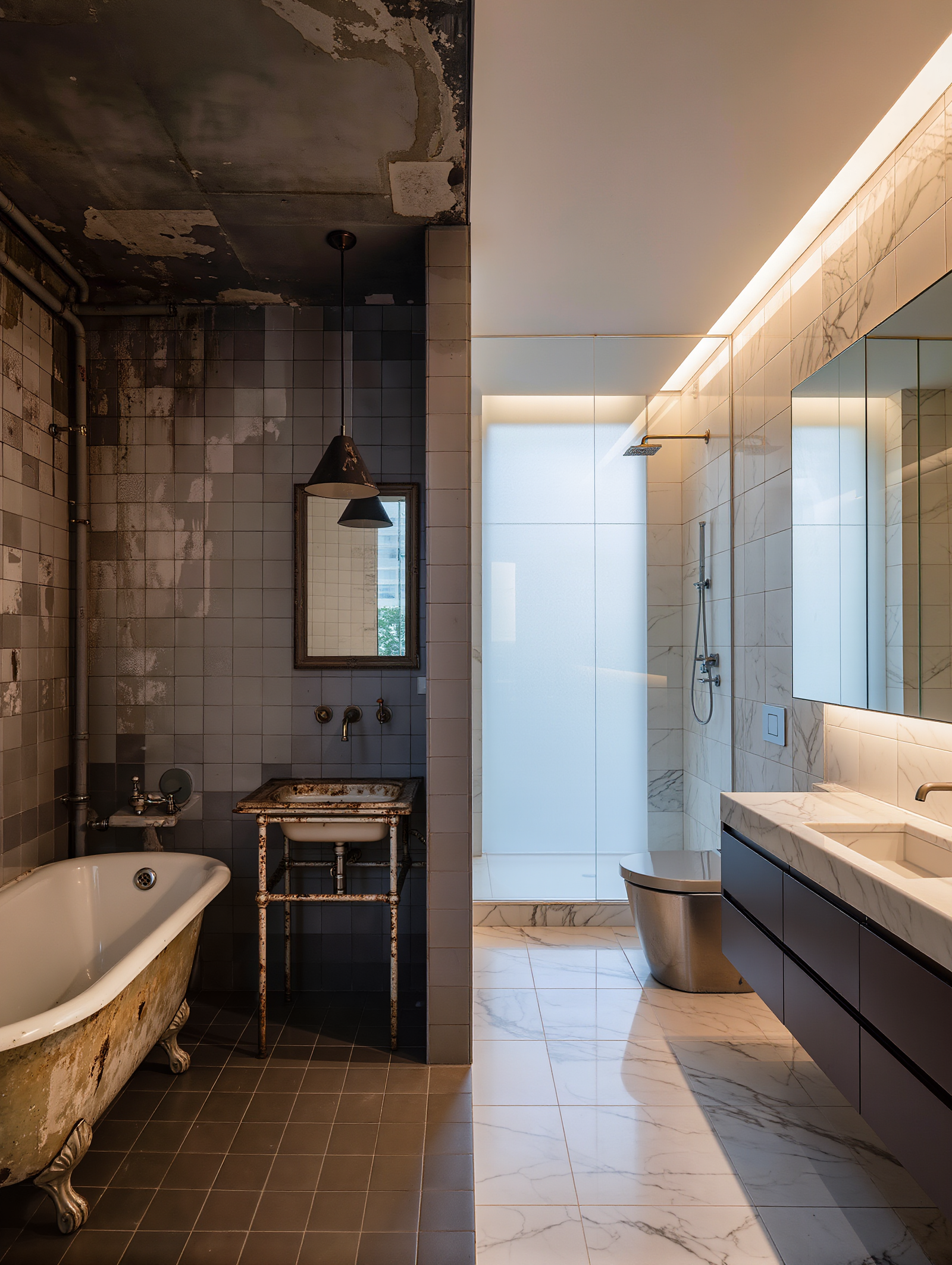 Bathroom remodel project 1